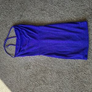 Sparkly Blue Party Dress